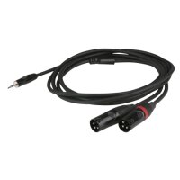 DAP FLX46 - stereo mini-jack to 2 XLR/M 3P 1,5m...