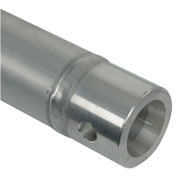 Milos F Truss - Single Tube 50 mm Tube F 500 - incl. 1x female receiver - 50 cm - silver