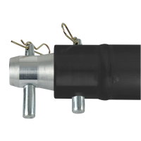 Milos F Truss - Single Tube 50 mm Tube F 500 - incl. 1x female receiver - 50 cm - black