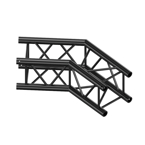 Milos Pro-30 Square F Truss - Corner QCVF23 - 135° corner - heavy duty - black - F