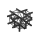 Milos Pro-30 Square F Truss - Cross + Down 5-way QCV51 - 90° corner - heavy duty - black - F
