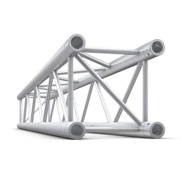 Milos Pro-30 Square F Truss - Straight - Heavy Duty QTVF500 - 500 mm - heavy duty - silver - F