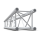 Milos Pro-30 Square F Truss - Straight - Heavy Duty QTVF500 - 500 mm - heavy duty - silver - F