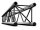 Milos Pro-30 Square F Truss - Straight QTF1000 - 1000 mm - black - F