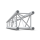 Milos Pro-30 Square F Truss - Straight QTF1500 - 1500 mm - silver - F