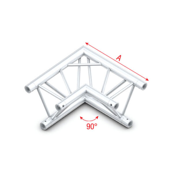 Milos Pro-30 Triangle F Truss - Corner ACF21 - 90° corner - F