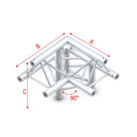 Milos Pro-30 Triangle F Truss - Corner down right - apex...