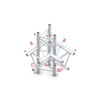 Milos Pro-30 Triangle F Truss - Corner up/down - right -...