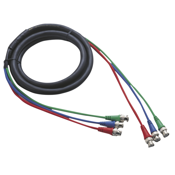 DAP FV02 - 3 BNC to 3 BNC Ø 6 mm 3 m
