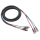 DAP FV02 - 3 BNC to 3 BNC Ø 6 mm 6 m