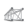 Milos Pro-30 Square G Truss - Straight QTU1000 - 1000 mm - silver