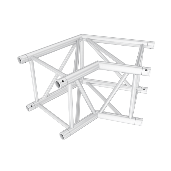 Milos Pro-40 Square G Truss - Corner - Heavy Duty QCLU22 - 120° corner - G