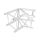 Milos Pro-40 Square G Truss - Corner - Heavy Duty QCLU22 - 120° corner - G