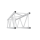 Milos Pro-40 Square G Truss - Straight - Heavy Duty QTLU1000 - 1000 mm - G