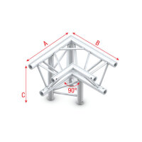 Milos Pro-30 Triangle G Truss - Corner down left - apex...