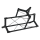 Showgear Metal Deco-20 Triangle - T-Cross - 3-way horizontal 90° Corner