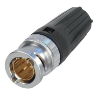 Neutrik HD BNC Connector - male HD - für 7,36 mm...