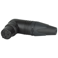 Neutrik XLR 3P 90° Connector - female - Neutrik RX...