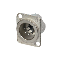 Neutrik XLR 5P Chassis - male Silberkontakte -...