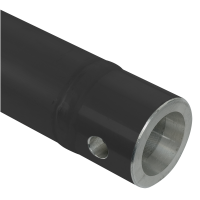 Milos P Truss - Single Tube 50 mm Tube B 3000 - incl. 1x female receiver - 300 cm - black