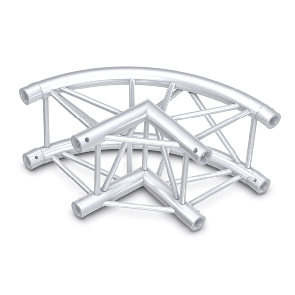 Milos Pro-30 Square P Truss - Circle Corner QCB21-KRS - 90° corner - P