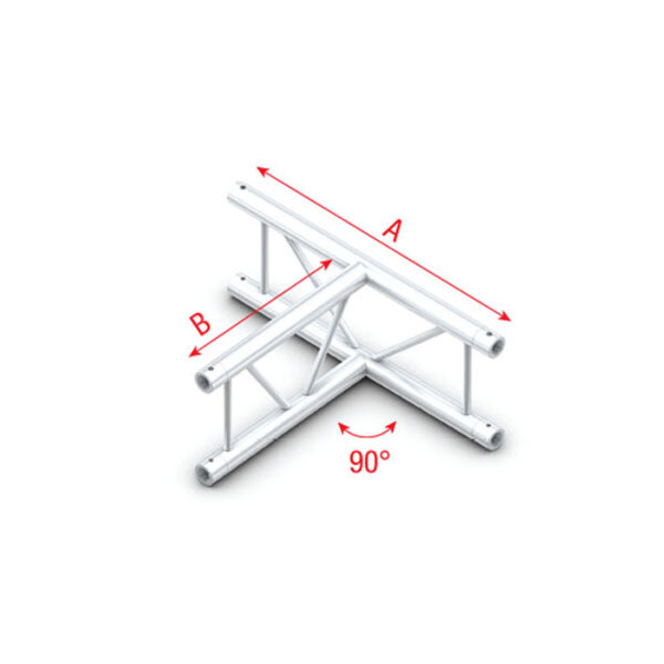 Milos Pro-30 Step P Truss - Cross VB36 - 90° corner - vertical - P