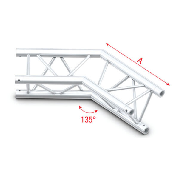 Milos Pro-30 Triangle P Truss - Corner ACB23 - 135° corner - P
