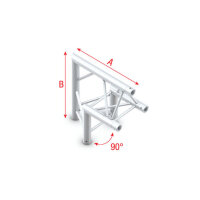 Milos Pro-30 Triangle P Truss - Corner apex up ACB24 -...