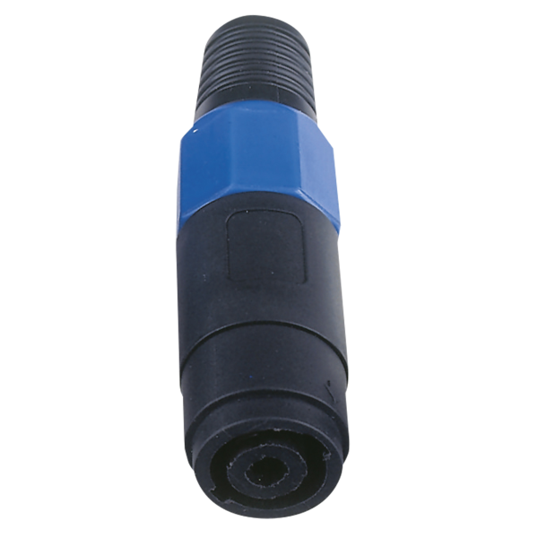DAP Speaker 4P Connector - female Black/blue housing