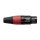 DAP XLR 3P Connector - female - black housing Red end cap