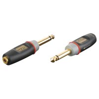 DAP XGA11 - Jack/M mono to mini-jack/F - incl. 2x 10 kilo-Ohm resistors Inkl. 2 x 10 kOhm Widerstände