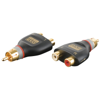DAP XGA38 - 2 x RCA/F to RCA/M - incl. 2 x 10 kilo-Ohm...