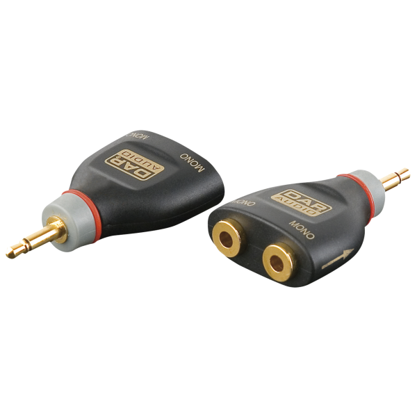 DAP XGA40 - mini-jack/M to 2 x mini-jack/F - incl. 2 x 10 kilo-Ohm resistors
