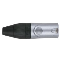 DAP XLR 3P X-type - male Schwarze Kappe