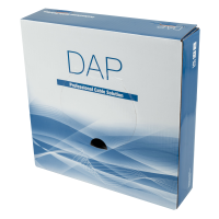 DAP SPC-225-DCA-s2-d0-a3 - CPR Speaker Cable EN 50575 - 2x 2.5 mm² - 100 m on spool - black jacket