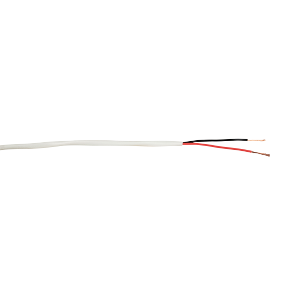 DAP SPC-225-DCA-s2-d0-a3 - CPR Speaker Cable EN 50575 - 2x 2.5 mm² - 300 m on spool - white jacket