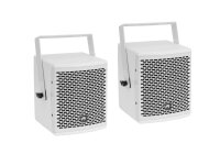 OMNITRONIC Set MOLLY-12A Subwoofer active + 2x MOLLY-6 Top 8 ohms, white