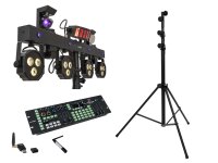 EUROLITE Set LED KLS Scan Next FX Kompakt-Lichtset +...