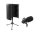 OMNITRONIC Set MIC CM-78MK2 Large Diaphragm Condenser Mic + AS-04 Desk Microphone Absorber System