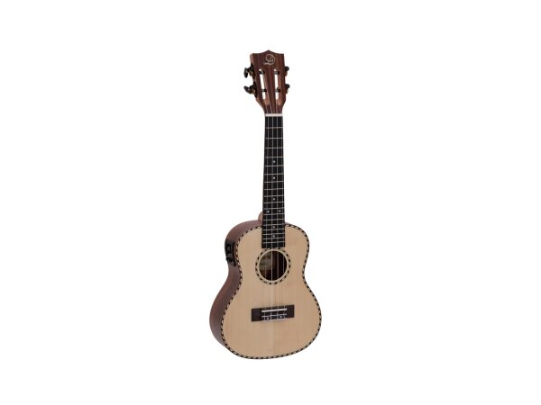 DIMAVERY UK-800 Concert Ukulele, spruce massive