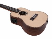 DIMAVERY UK-800 Concert Ukulele, spruce massive