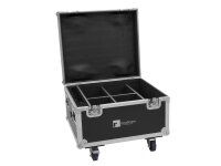 ROADINGER Flightcase 4x AKKU IP PAR 7 QCL WDMX with...