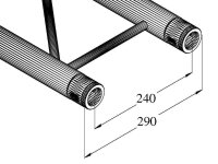 ALUTRUSS BILOCK BQ2-S5000 2-way Cross Beam bk