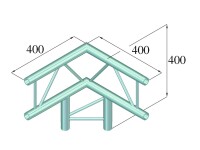 ALUTRUSS DECOLOCK DQ2-SPAL31V 3-way Corner 90° bk