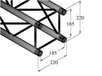 ALUTRUSS DECOLOCK DQ4-S2500 4-Way Cross Beam bk