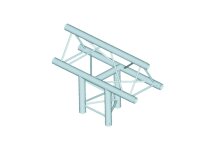 ALUTRUSS DECOLOCK DQ3-SPAT38 3-Weg T-Stück 90° sw