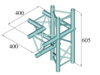 ALUTRUSS DECOLOCK DQ3-SPAC45 4-Way Corner right bk