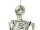 EUROPALMS Halloween Skeleton, 150 cm