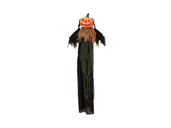 EUROPALMS Halloween Figure Pumpkin Head, animated 115cm