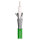 DAMAR & HAGEN BNC Crimp-Kabelstecker, gerade, chromfarben
